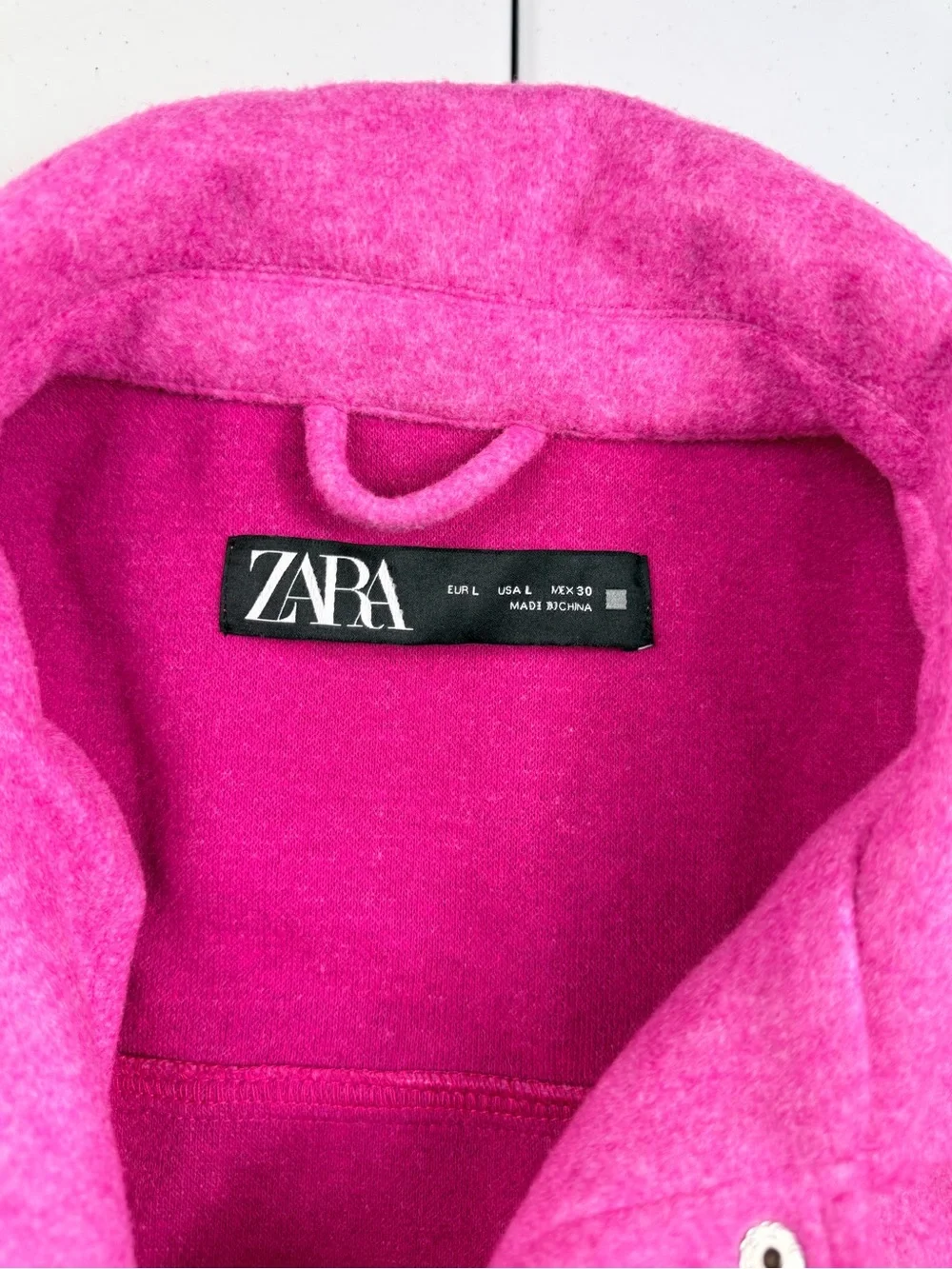 Zara barbie Pink Cropped Jacket